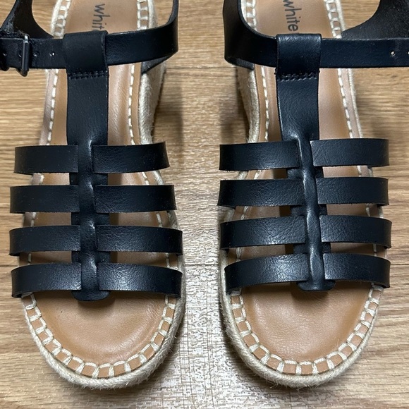 WHITEMT black platform espadrilles - Picture 5 of 10